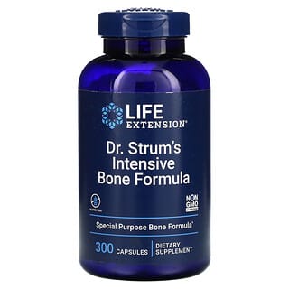 Life Extension, Dr. Fórmula intensiva para los huesos de Strum, 300 cápsulas