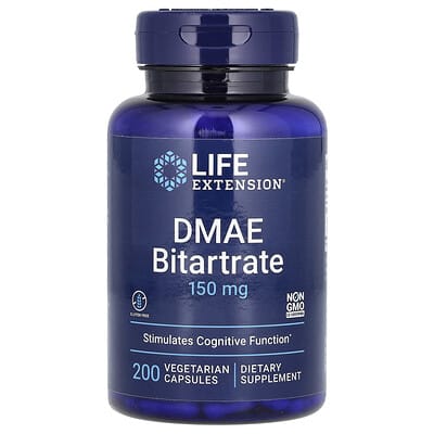 Life Extension, DHEA Bitartrate, 150 mg, 200 Vegetarian Capsules