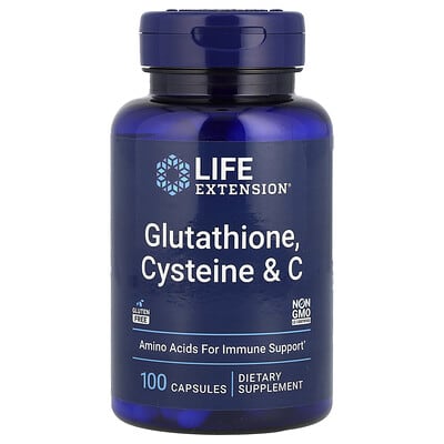 Norland Life Extension, Glutathione, Cysteine & C, 100 Capsules supplement Uganda UGX 71137