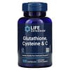 Glutathion, Cystéine & vitamine C, 100 capsules