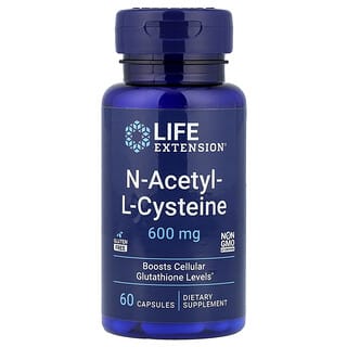 Life Extension, N-乙酰-L-半胱氨酸，600 毫克，60 粒膠囊