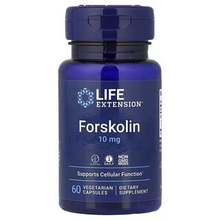 Life Extension, Forskolin, 10 mg, 60 capsule vegetariene