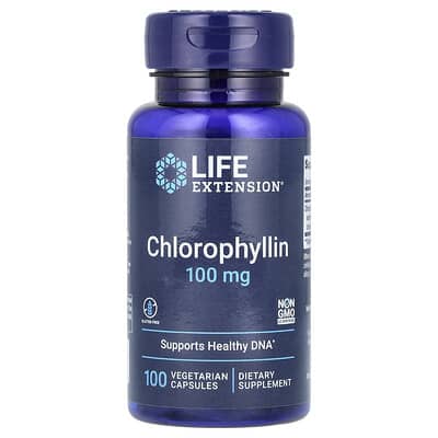 Life Extension, Chlorophyll, 100 mg, 100 Vegetarian Capsules