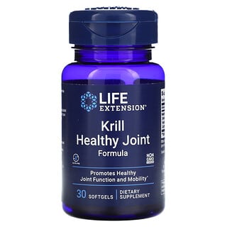 Life Extension, Fórmula Krill Para Articulaciones Saludables, 30 Perlas