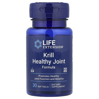 Life Extension, Formule à base de Krill pour des articulations saines, 30 Capsules molles