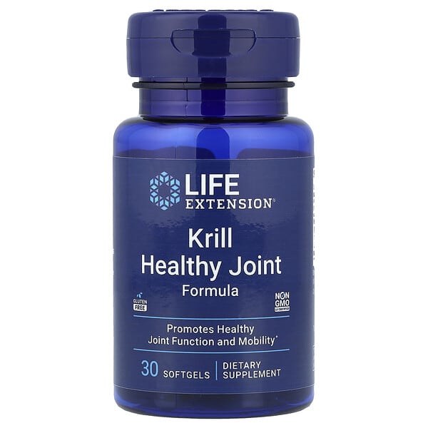 Life Extension, 크릴 헬시 조인트 포뮬라, 소프트젤 30정