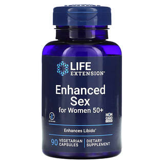 Life Extension, Enhanced Sex For Women 50+, 90 Vegetarian Capsules