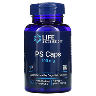 Life Extension, PS Caps, 100 mg, 100 capsules végétariennes