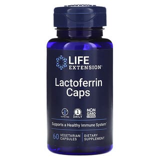 Life Extension, Capsules de lactoferrine, 60 capsules végétariennes
