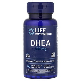 Life Extension, DHEA, 100 mg, 60 Vegetarian Capsules