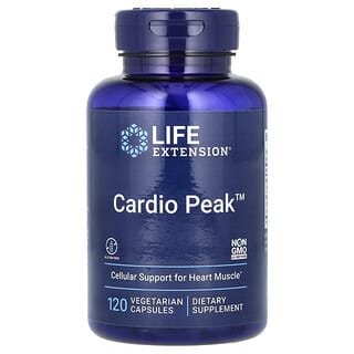 Life Extension, Cardio Peak, 120 capsules végétariennes