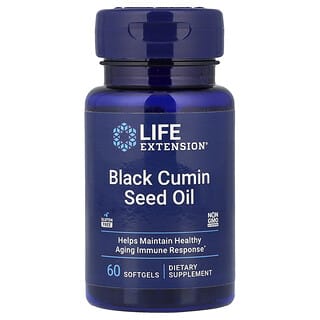Life Extension, Black Cumin Seed Oil, 60 Softgels (500 mg per Softgel)