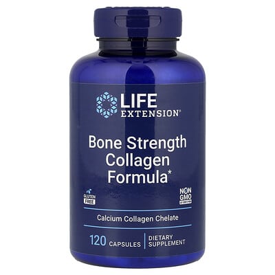 Life Extension, Bone Strength Collagen Formula, 120 Capsules