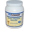 Whey Protein Isolate, Natural Vanilla Flavor, 16 oz (454 g)