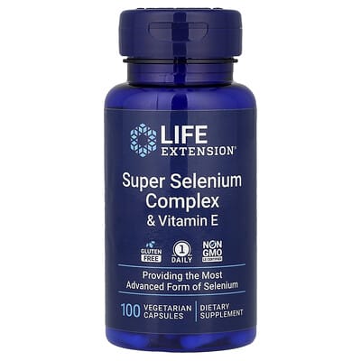 Norland Life Extension, Super Selenium Complex & Vitamin E, 100 Vegetarian Capsules supplement Uganda UGX 42157