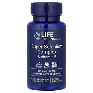 Life Extension, Super Selenium Complex & Vitamin E, 100 Vegetarian Capsules
