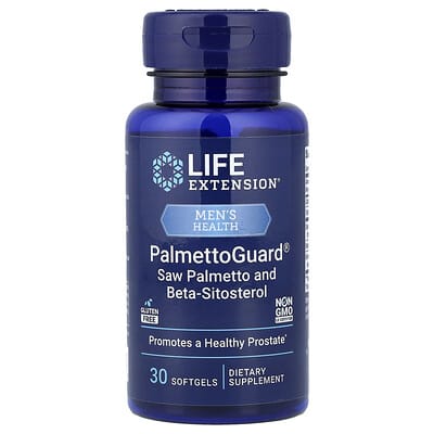 Life Extension, PalmettoGuard®, Saw Palmetto & Beta-Sitosterol, 30 Softgels