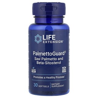 Life Extension, PalmettoGuard, Saw Palmetto and Beta-Sitosterol, Sägepalmenbeere und Beta-Sitosterol, 30 Weichkapseln