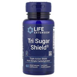 Life Extension, Bouclier à trois sucres, 60 capsules végétariennes