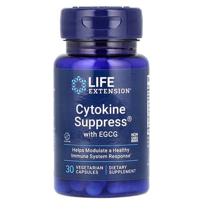 Life Extension, Cytokine Controller with EGCG, 30 Vegetarian Capsules