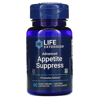Life Extension, Advanced Appetite Suppress, 60 Cápsulas Vegetais