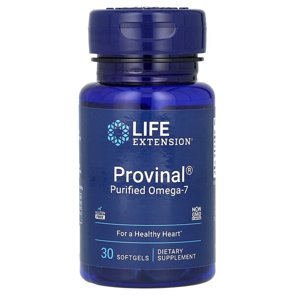 Provinal® Purified Omega-7, 30 Softgels (420 mg per Softgel)