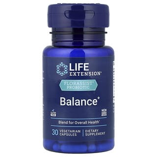 Life Extension, PROBIOTIC FLORASSIST®, Equilibrio, 30 cápsulas vegetales