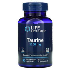 Life Extension, Taurine, 1,000 mg, 90 Vegetarian Capsules