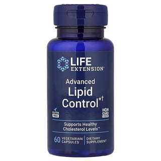 Life Extension, Advanced Lipid Control, 60 Vegetarian Capsules (500 mg per Capsule)