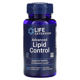 Life Extension, Control avanzado de lípidos`` 60 cápsulas vegetales