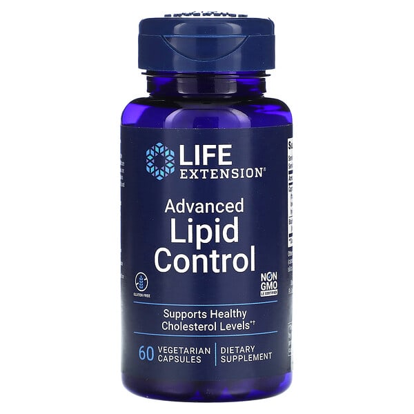 Life Extension, Advanced Lipid Control、ベジカプセル60粒