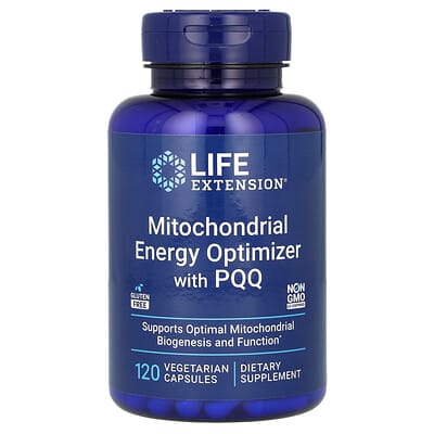 Life Extension, Mitochondrial Energy Optimizing Formula with PQQ, 120 Vegetarian Capsules