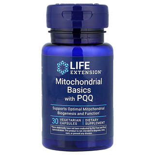 Life Extension, Митохондриални основи с PQQ, 30 растителни капсули