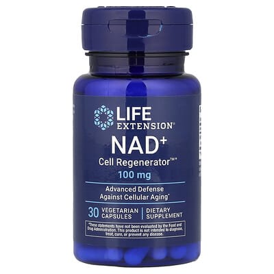 Life Extension, NAD+ Cell Regenerator™, 100 mg, 30 Vegetarian Capsules