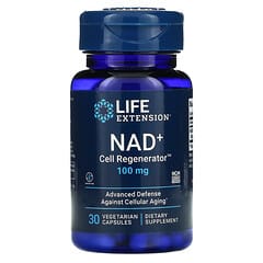 Life Extension, NAD+ 細胞煥活劑，NIAGEN 煙酰胺核糖，100 毫克，30 粒素食膠囊