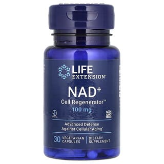 Life Extension, регенератор НАД и клеток, 100 мг, 30 вегетарианских капсул