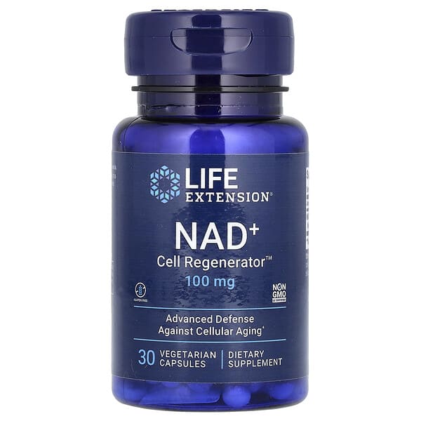 Life Extension, NAD+ Cell Regenerator, 100 mg, 30 Vegetarian Capsules