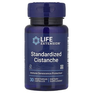 Life Extension‏, תמצית מתוקננת של יחנוק המדבר, 30 כמוסות צמחיות