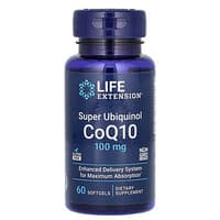 スーパーユビキノールCoQ10、100mg、ソフトジェル60粒
