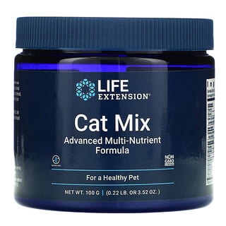 Life Extension, Mezcla para gatos, Fórmula avanzada con multinutrientes, 100 g (3,52 oz)