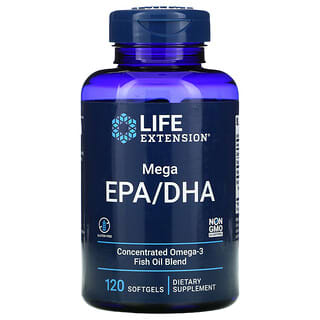 Life Extension, 超級 EPA/DHA，120 粒軟膠囊