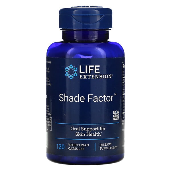 Life Extension, Shade Factor（シェードファクター）、ベジカプセル120粒