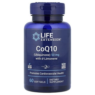 Life Extension, CoQ10 with d-Limonene, 60 Softgels