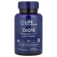 超吸収性コエンザイムQ10（ユビキノン）、d-リモネン配合、100mg