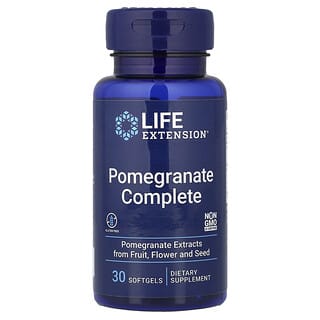 Life Extension, Melograno completo, 30 capsule molli