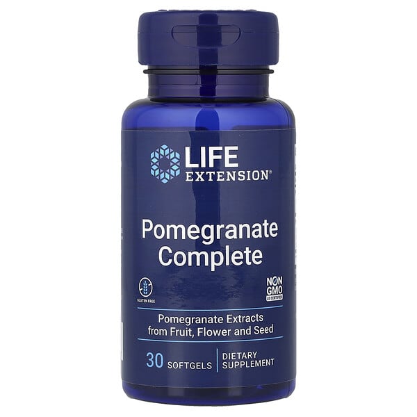 Life Extension, Pomegranate Complete, 소프트젤 30정