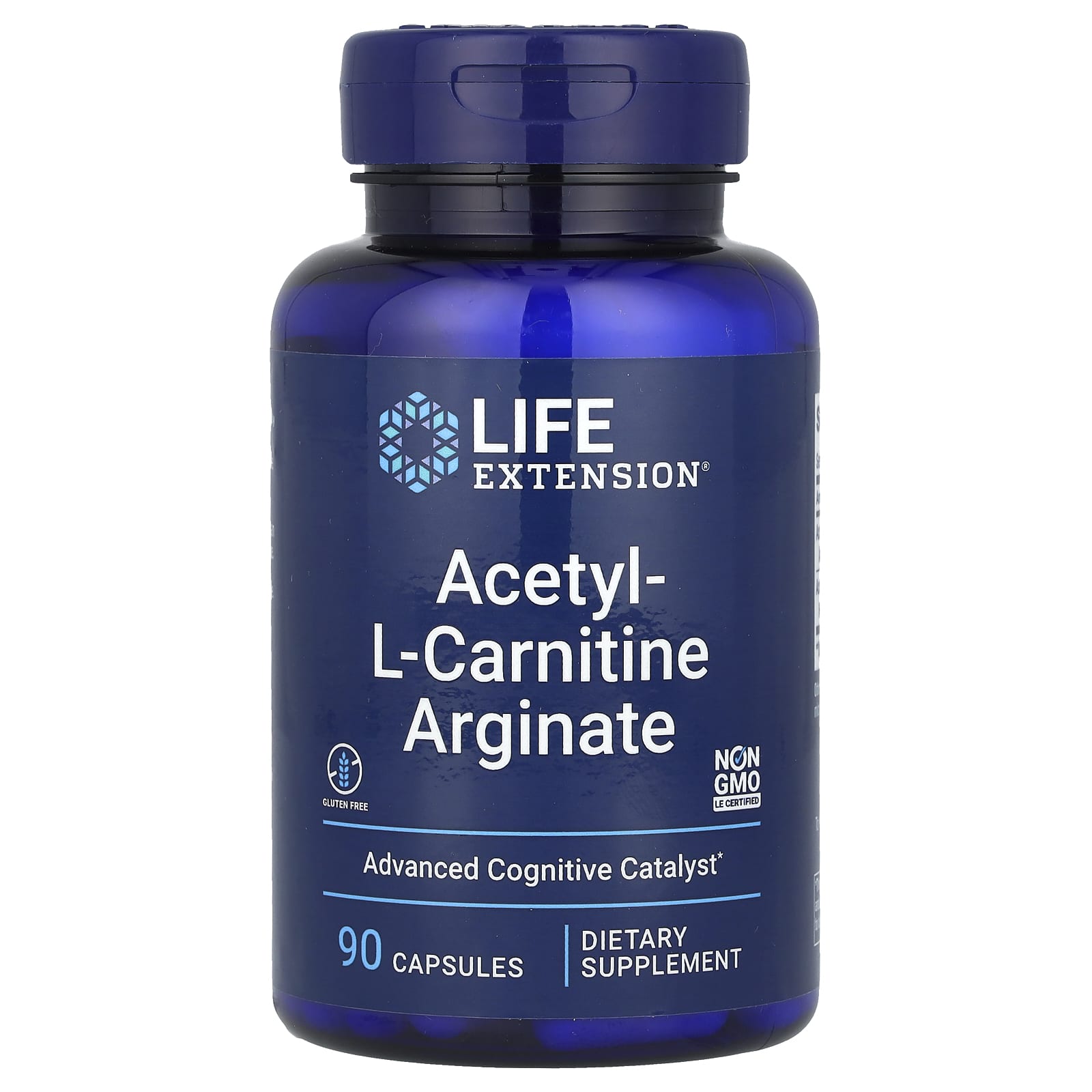Acetyl-L-Carnitine Arginate, 90 Capsules