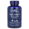 含芝麻木脂素和橄欖提取物的超級歐米伽-3 EPA/DHA 魚油，120 粒軟凝膠