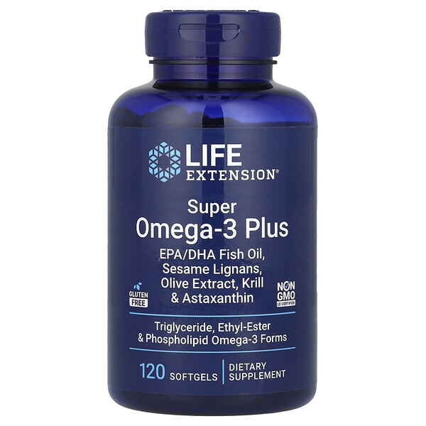 Super Omega-3 Plus, 120 Softgels