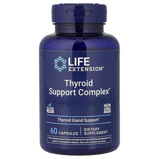 Life Extension, Complejo para el refuerzo de la tiroides, 60 cápsulas